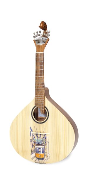 APC GFHP GUITARRA FADO HAND PAINTED
